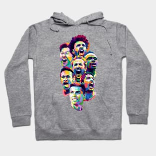 THE STARS OF FOOTBALL Hoodie